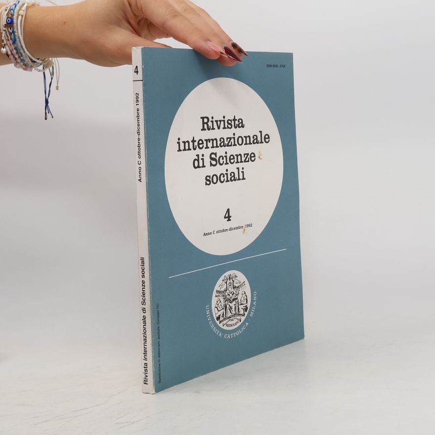 M. Gora Rivista internazionale di Scienze sociali 4