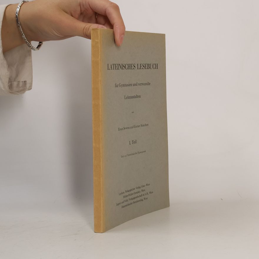 Gustav Simchen Lateinisches Lesebuch für Gymnasien und verwandte Lehranstalten I.