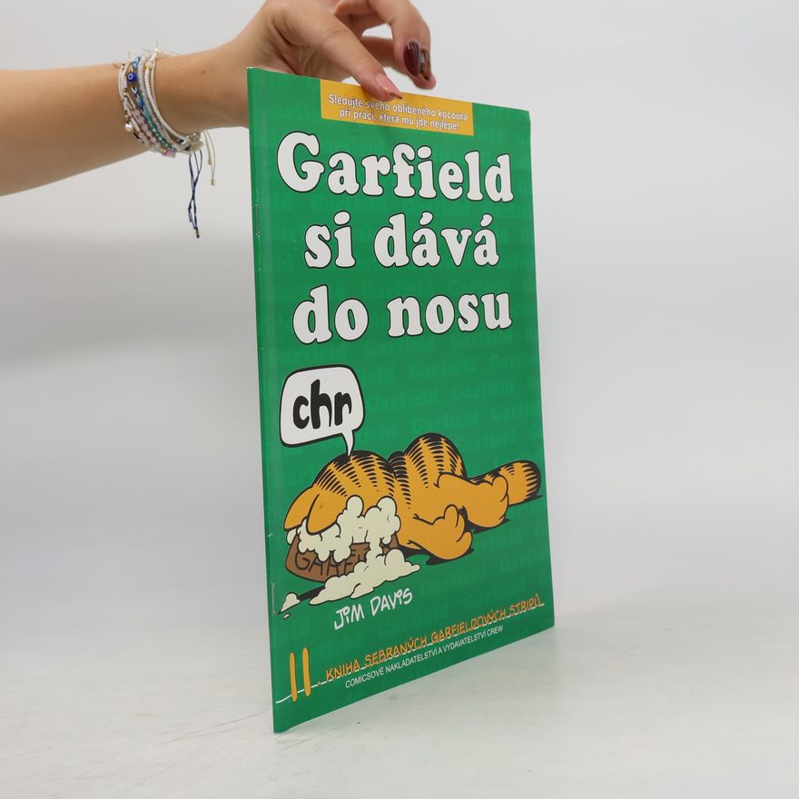 Jim Davis Garfield si dává do nosu