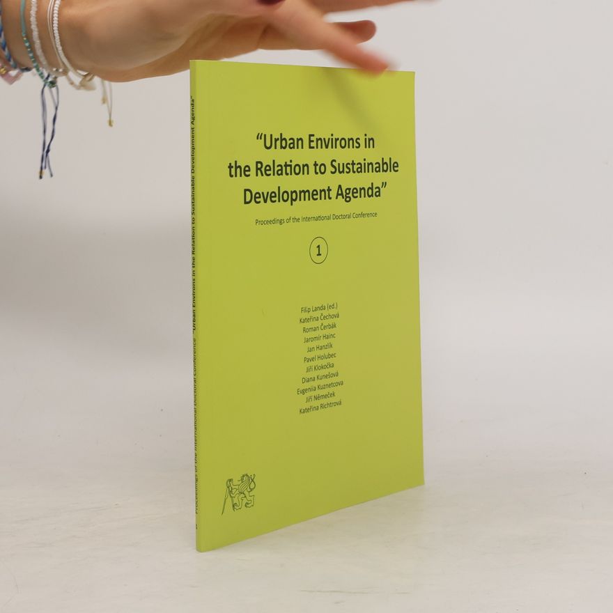 Evgeniia Kuznetcova Urban Environs in the Relation to Sustainable Development Agenda 1