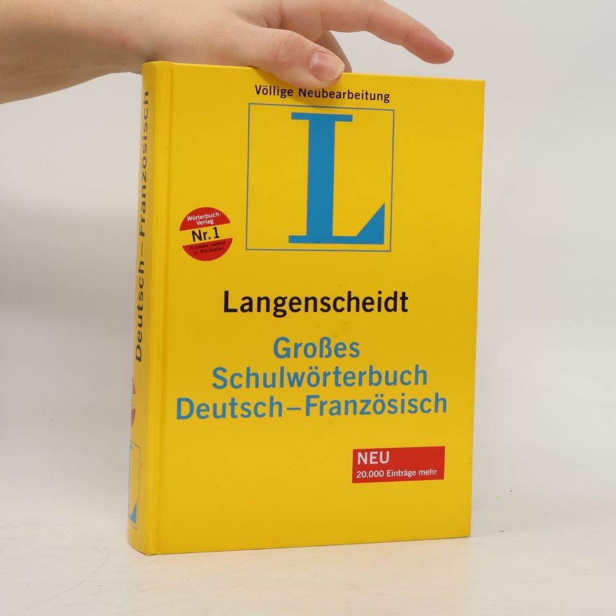 Barbara Epple Langenscheidt, großes Schulwörterbuch Deutsch-Französisch