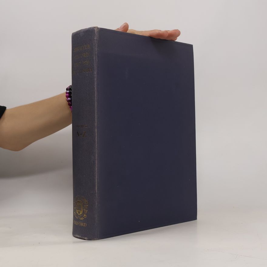 Autorenkollektiv Shorter Oxford English Dictionary N-Z