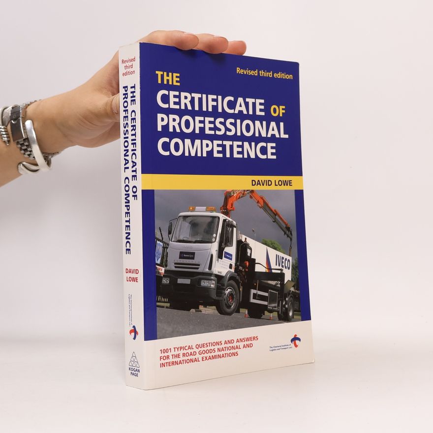 David Lowe The Certificate of Professional Competence