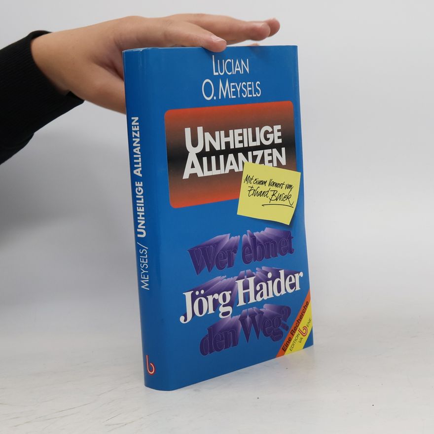 Jörg Haider Unheilige Allianzen