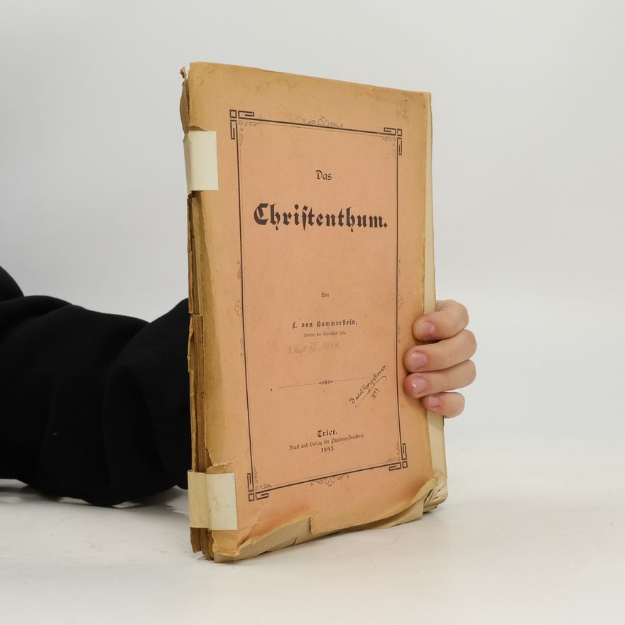 L. Von Hammerstein Das Christenthum.