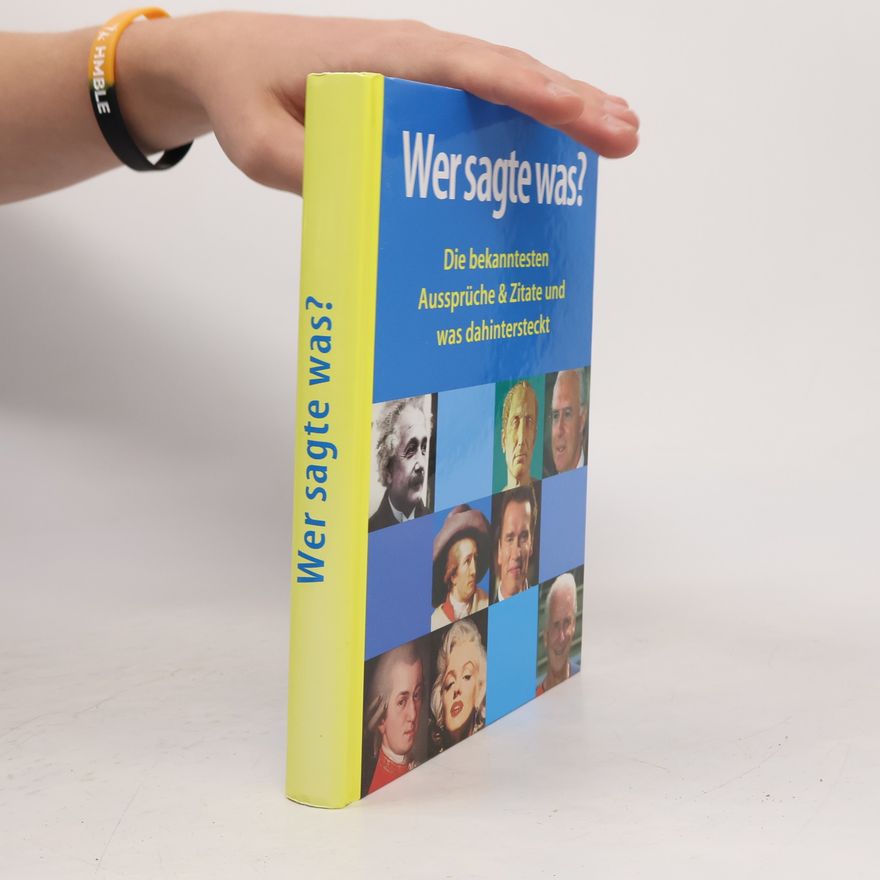 Autorenkollektiv Wer sagte was?