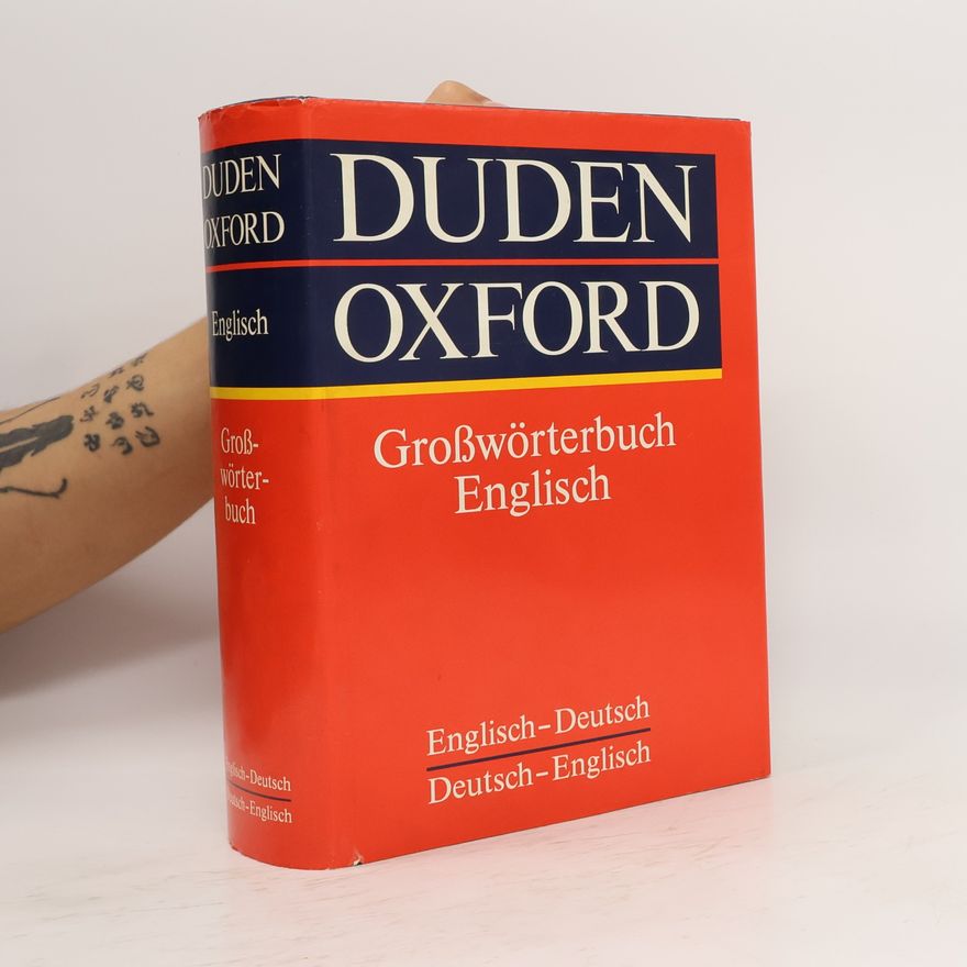 Werner Scholze Stubenrecht Duden-Oxford, Grosswörterbuch Englisch