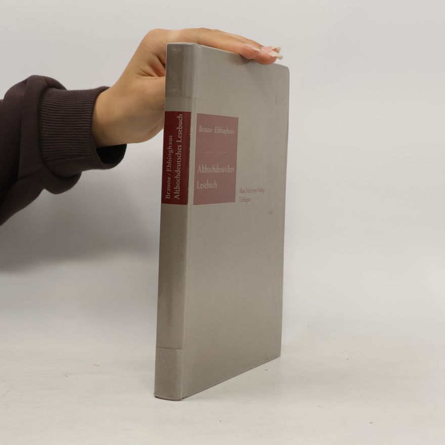 Wilhelm Braune Althochdeutsches Lesebuch
