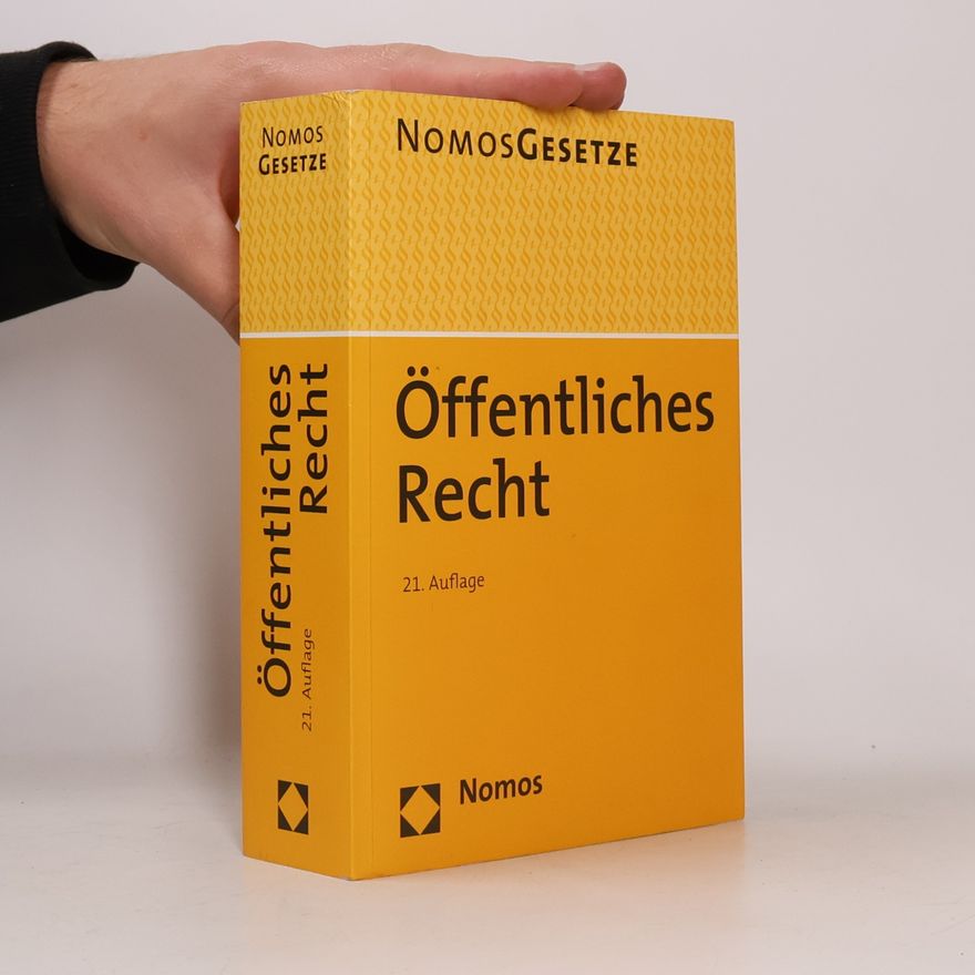 Autores varios Nomos Gesetze: Öffentliches Recht - 21. Auflage