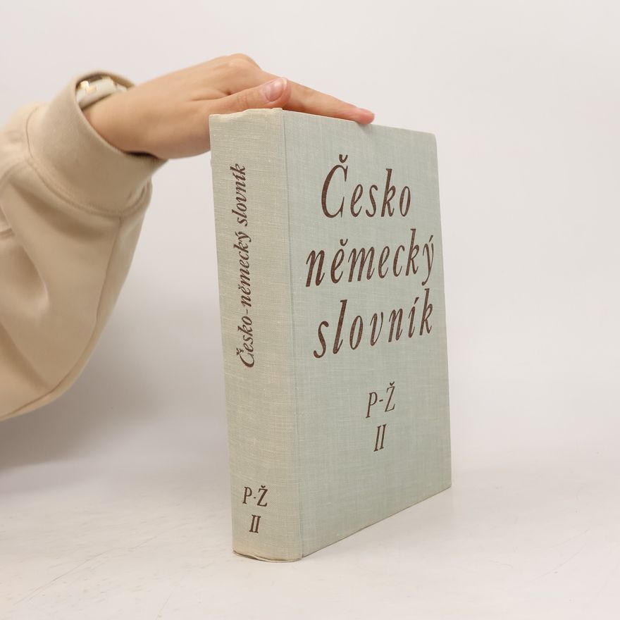 Hugo Siebenschein Česko-německý slovník II