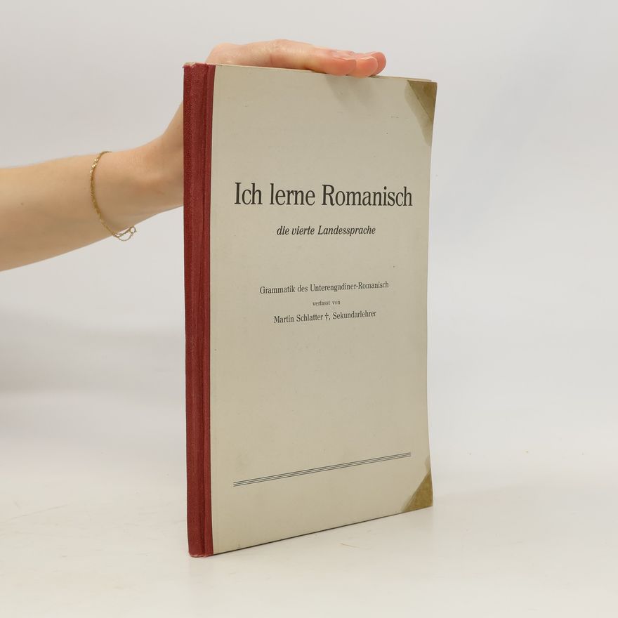 Martin Schlatter Ich lerne Romanisch