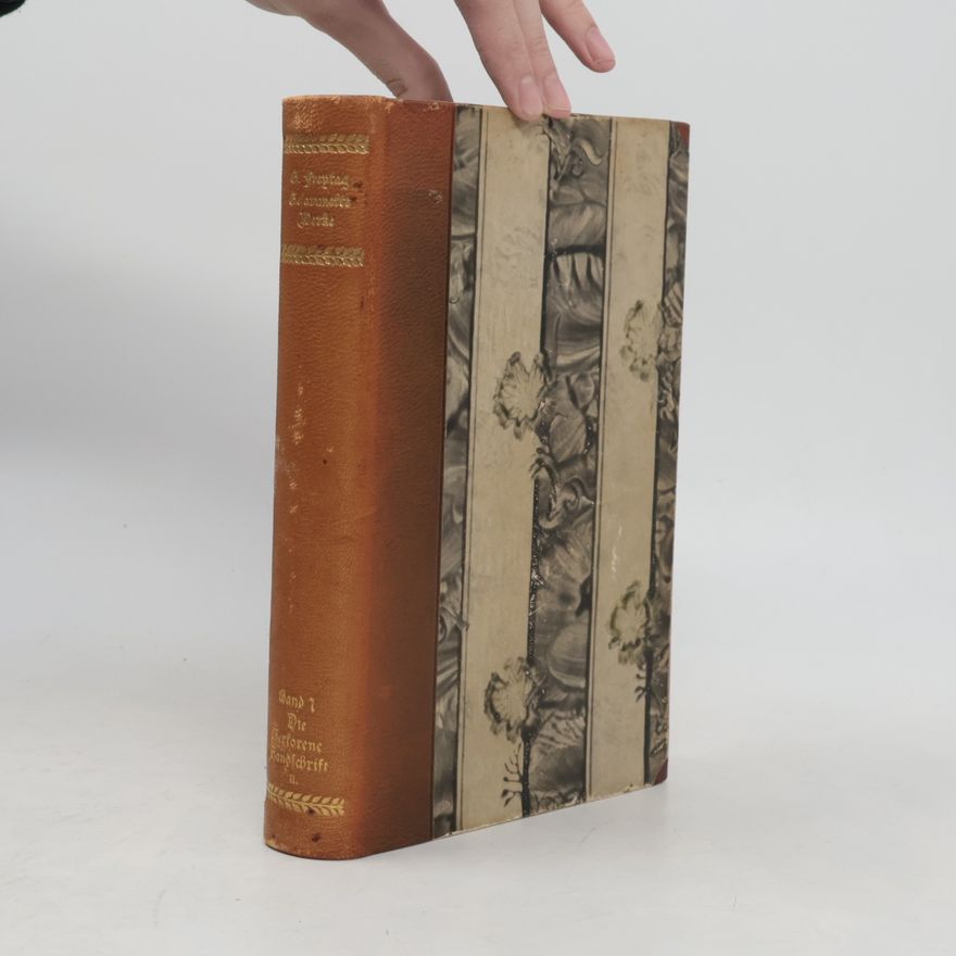 Gustav Freytag Die verlorene Handschrift. Zweiter Band