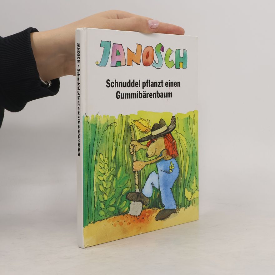 Janosch Schnuddel pflanzt einen Gummibärenbaum