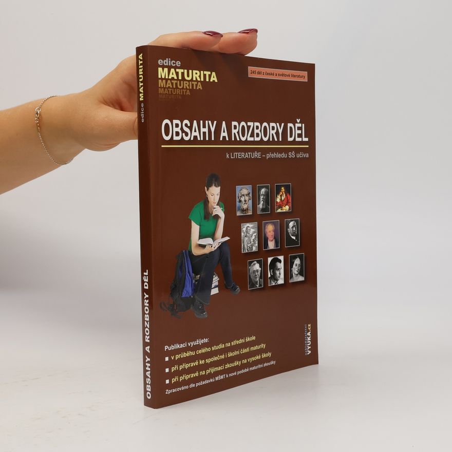 Otakar Slanař Obsahy a rozbory děl. K Literatuře - přehledu SŠ učiva