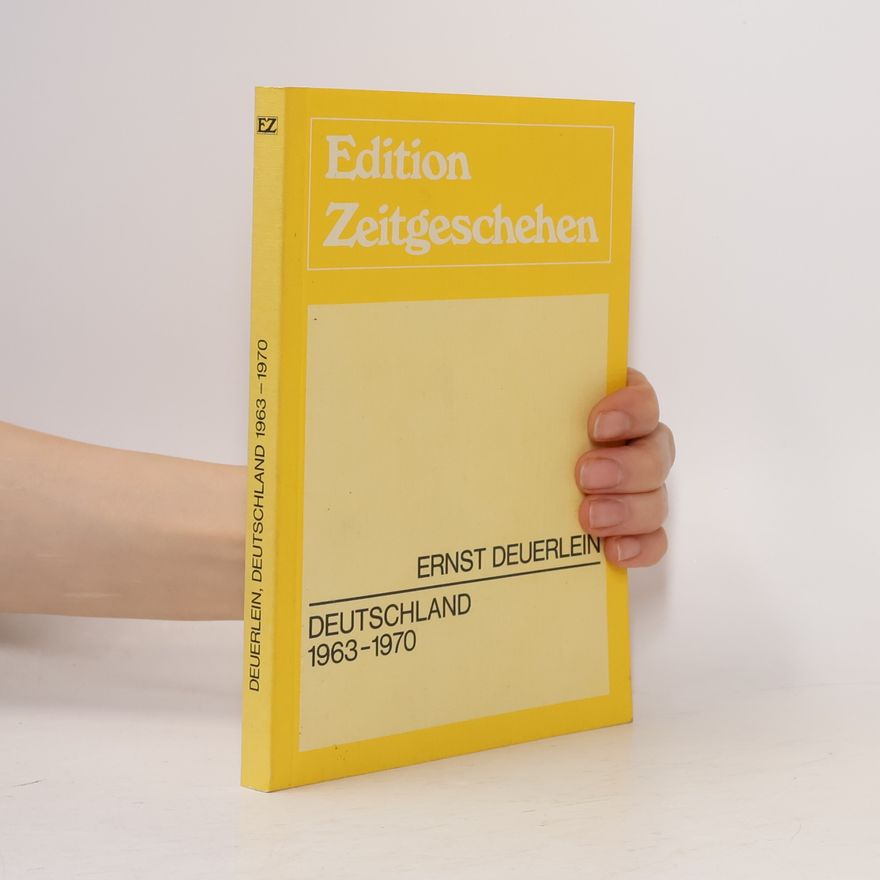 Ernst Deuerlein Edition Zeitgeschehen