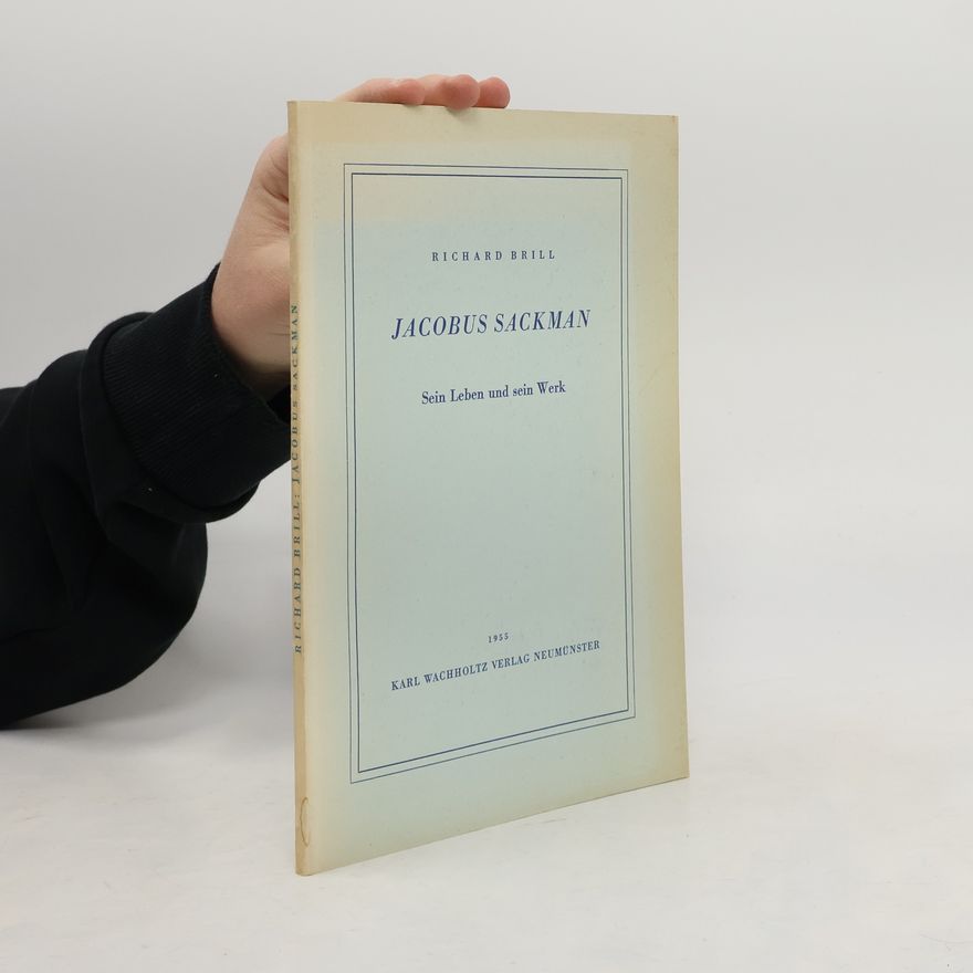 Richard Brill Jacobus Sackman