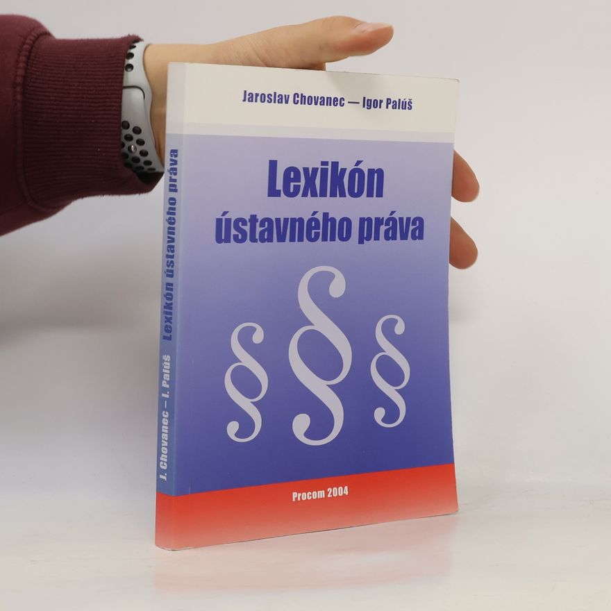 Igor Palúš Lexikón ústavného práva