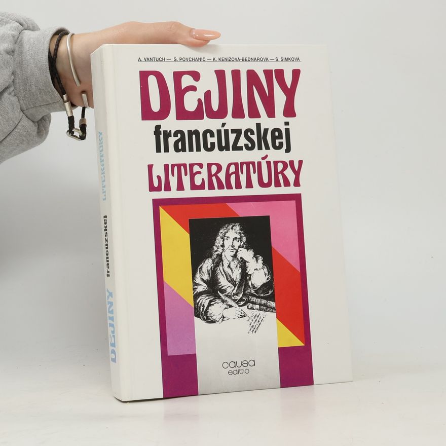 Anton Vantuch Dejiny francúzskej literatúry