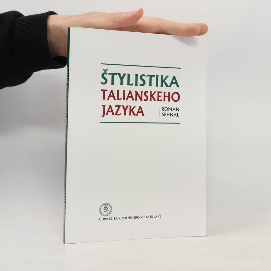 Roman Sehnal Štylistika talianskeho jazyka