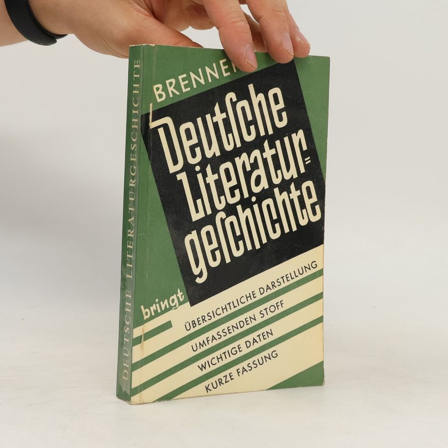 E. Brenner Deutsche Literaturgeschichte