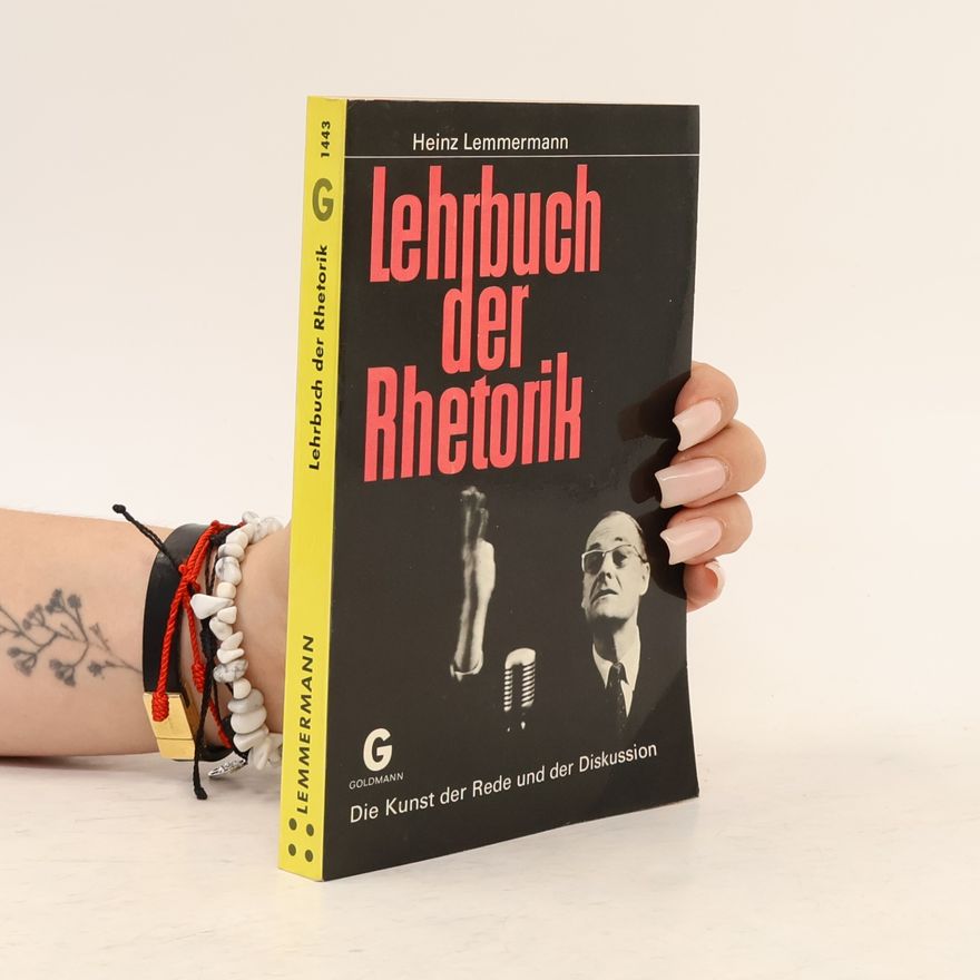 Heinz Lemmermann Lehrbuch der Rhetorik
