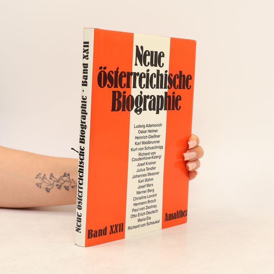 Autorenkollektiv Neue österreichische Biographie ab 1815
