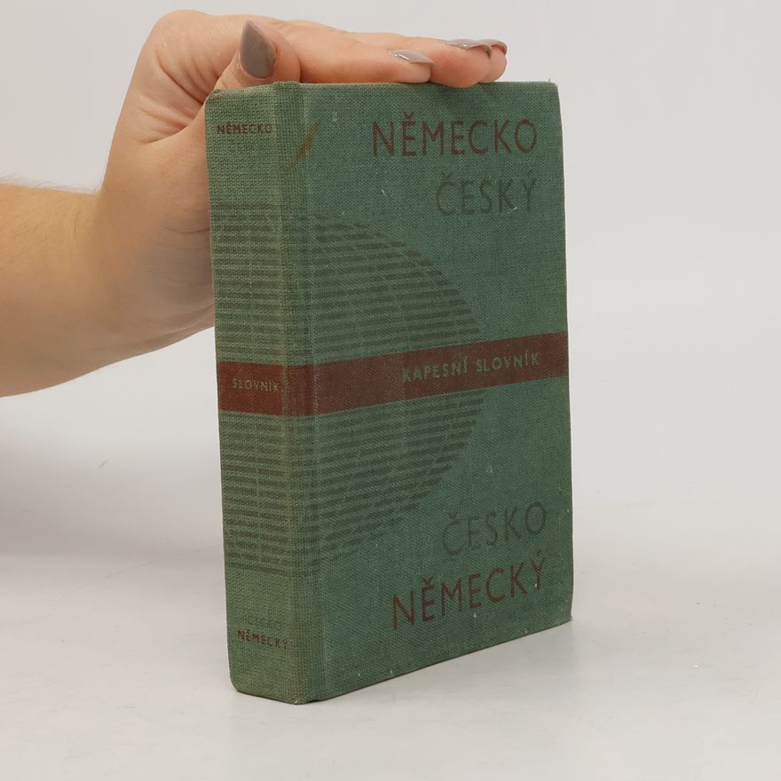 Josef Beneš Kapesní slovník německo-český, česko-německý