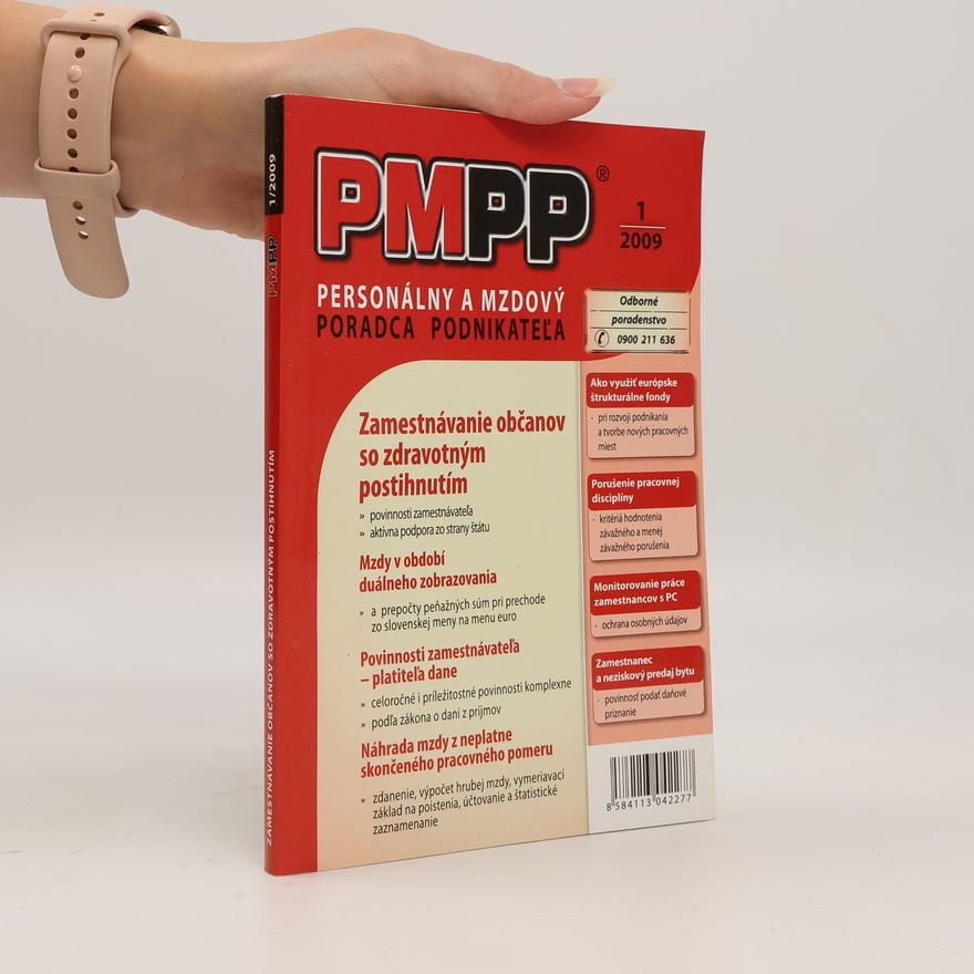 Autorenkollektiv Personálny a mzdový poradca podnikateĺa PMPP 1/2009