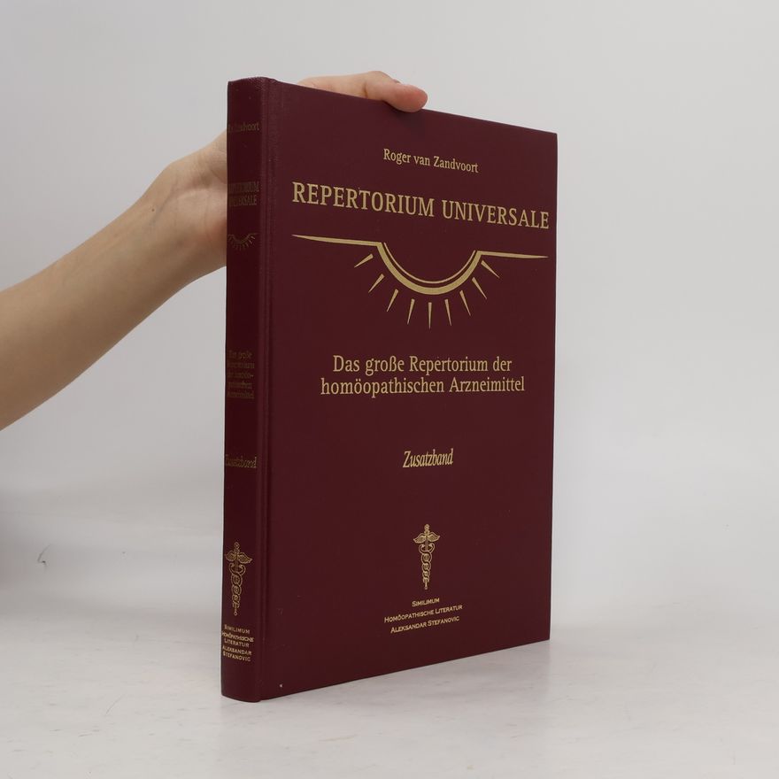 AA.VV. Repertorium universale. Das große Repertorium der homöopathischen Arzneimittel