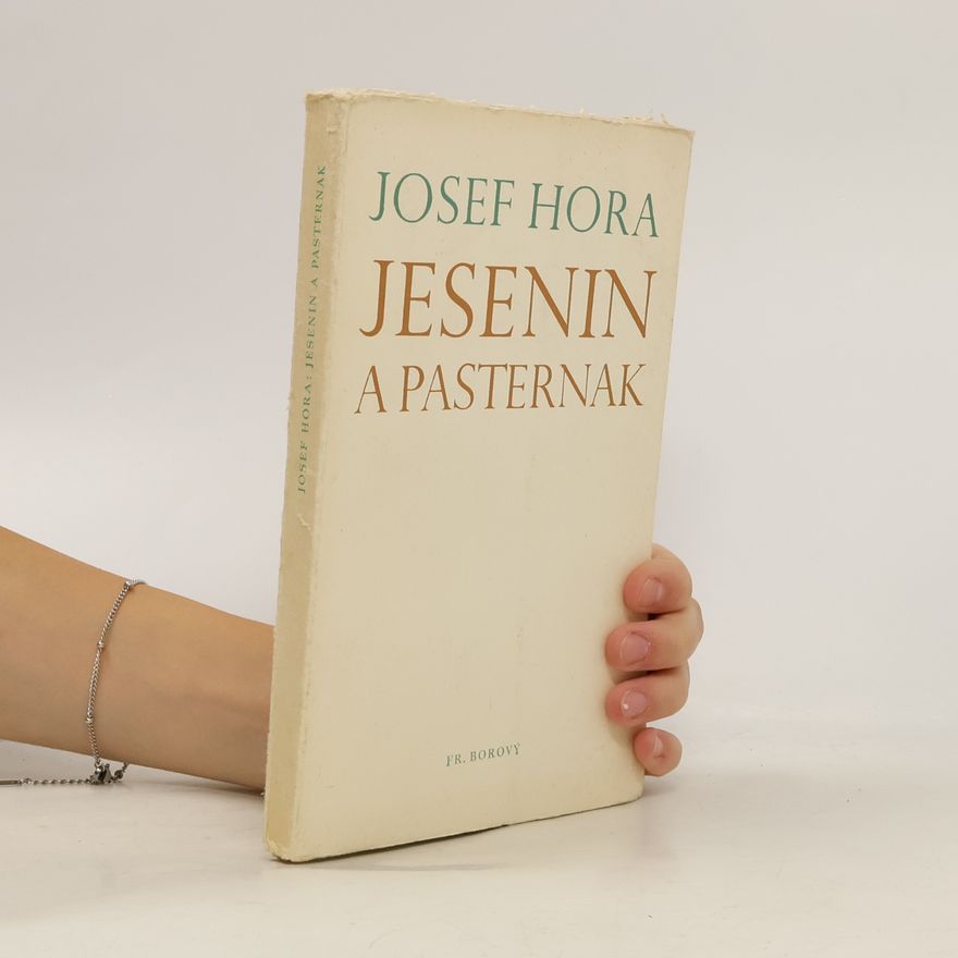 Josef Hora Jesenin a Pasternak