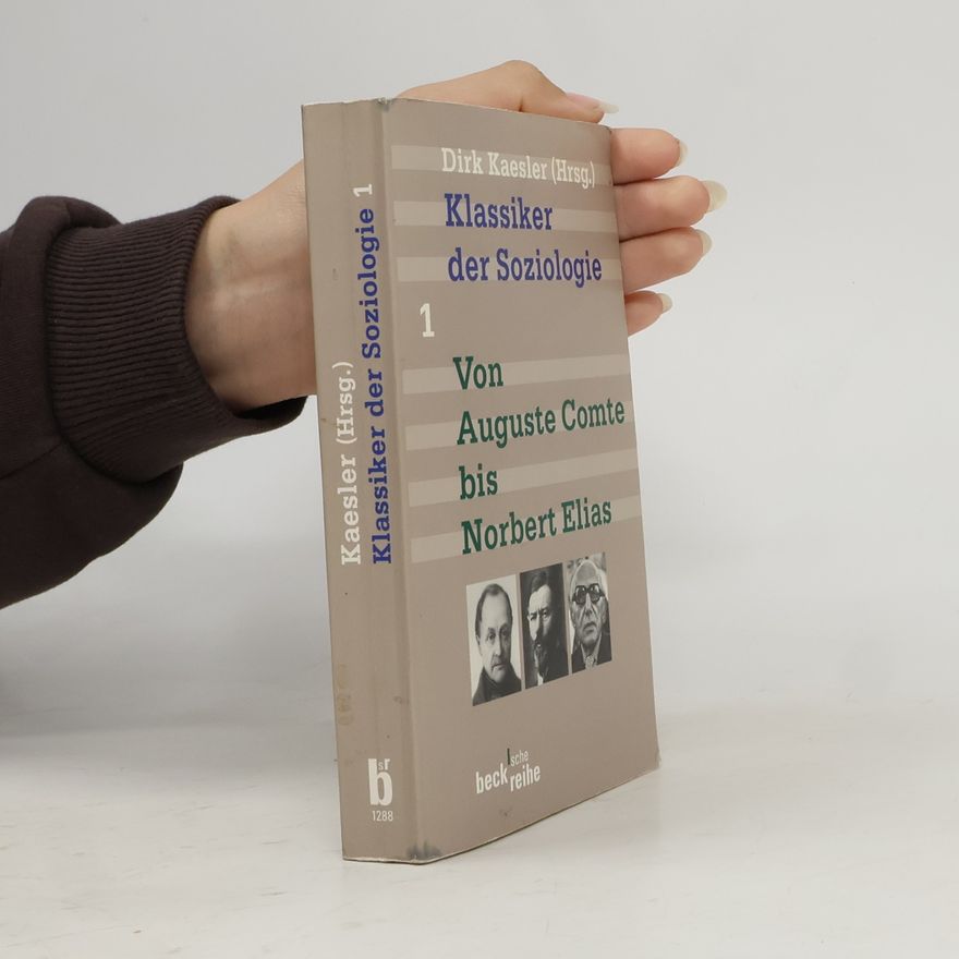 Dirk Kaesler Klassiker der Soziologie
