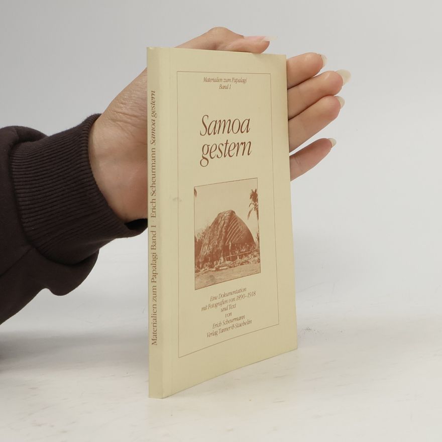 Erich Scheurmann Samoa gestern