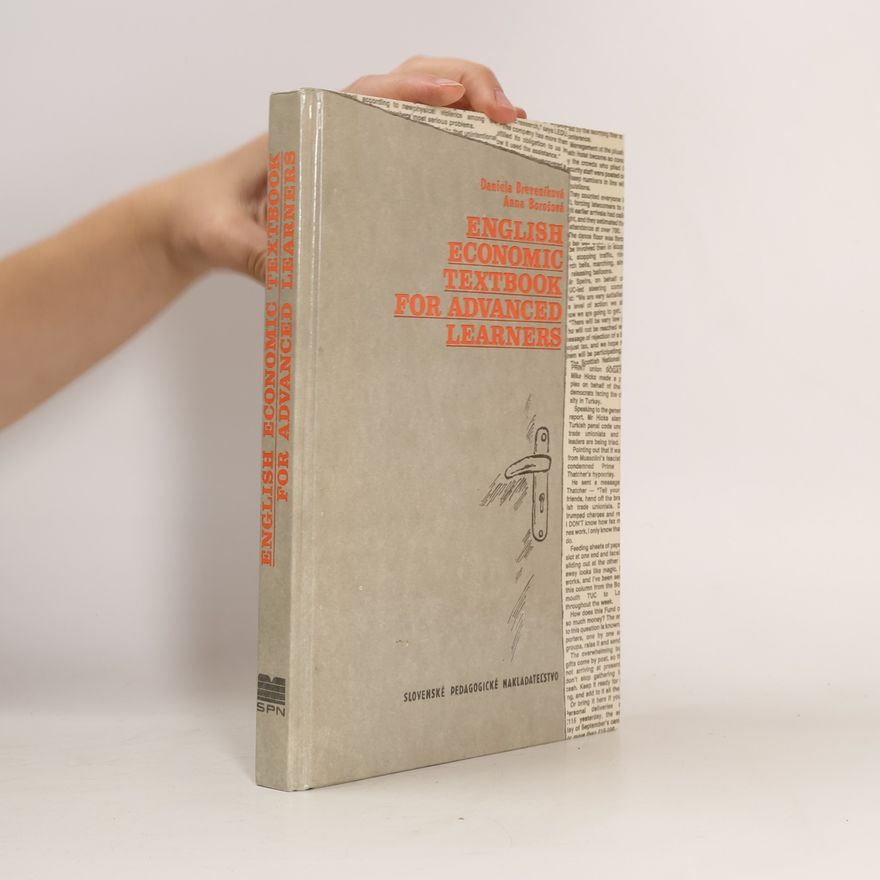Anna Borošová English Economic Textbook for Advanced Learners
