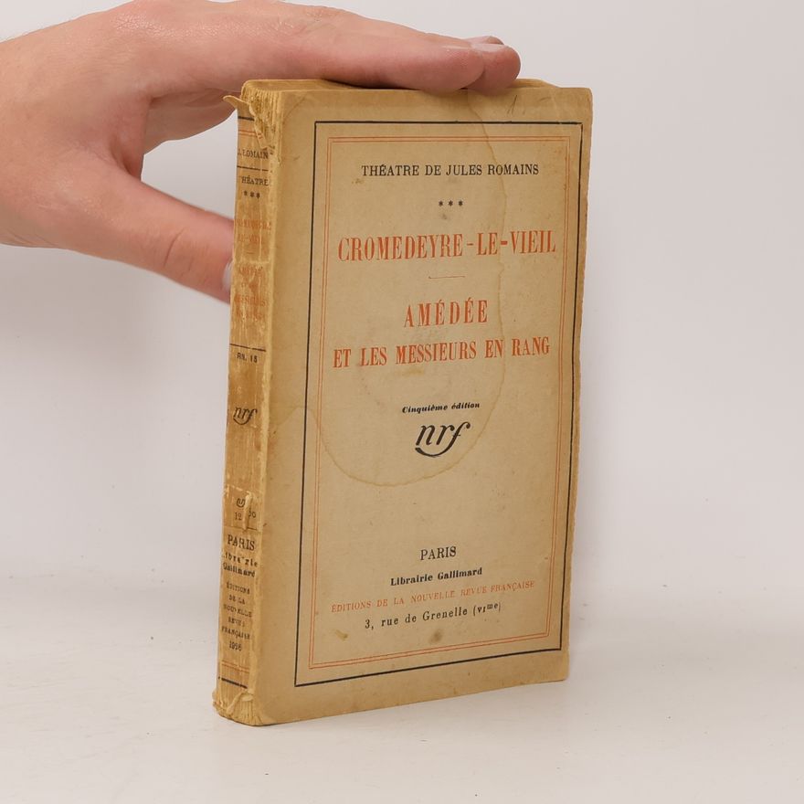 Jules Romains Cromedeyre le vieil