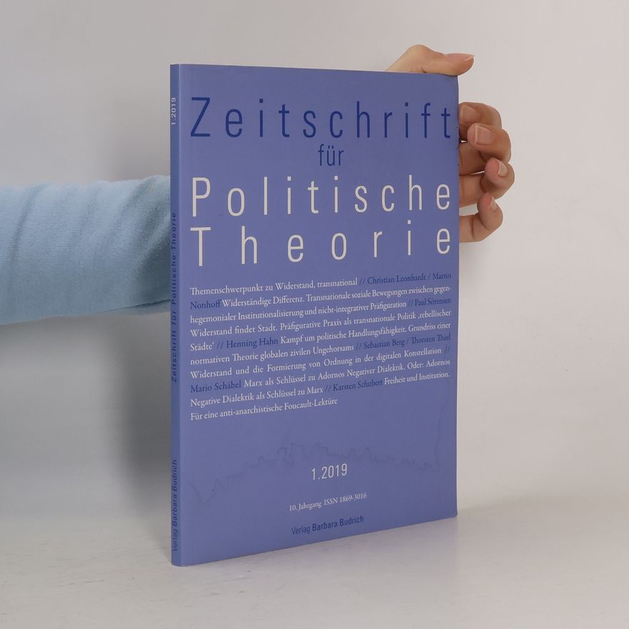 Robin Celikates Zeitschrift für Politische Theorie