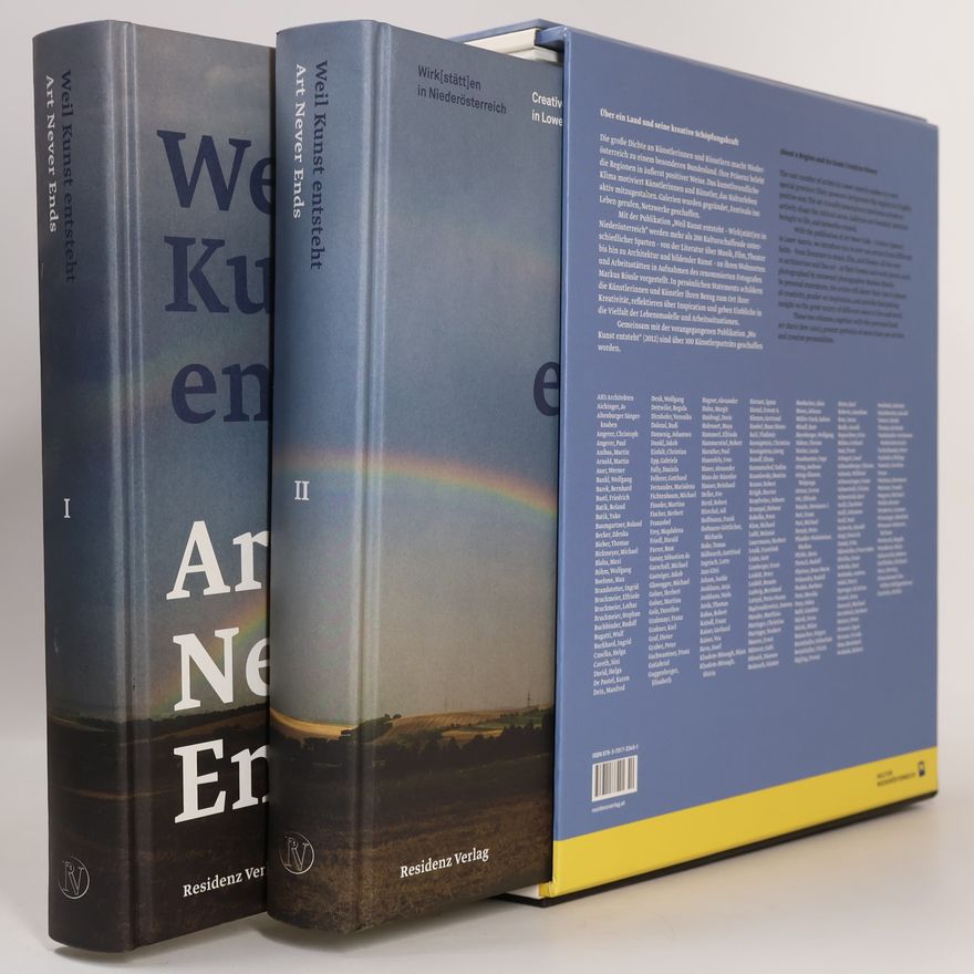 Various authors Weil Kunst entsteht. Art Never Ends I.-II.