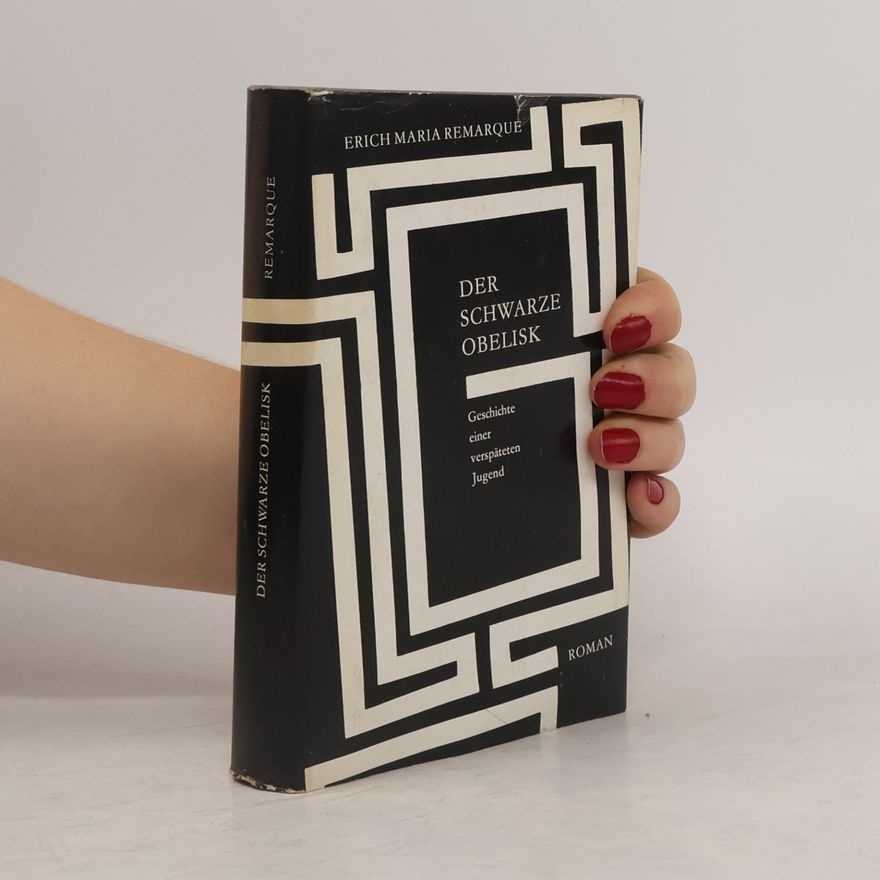 Erich Maria Remarque Der Schwarze Obelisk