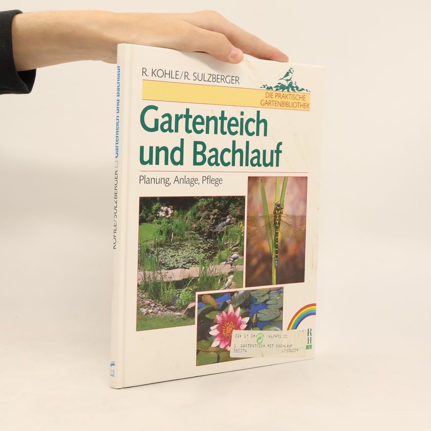 Ruth Kohle Gartenteich und Bachlauf