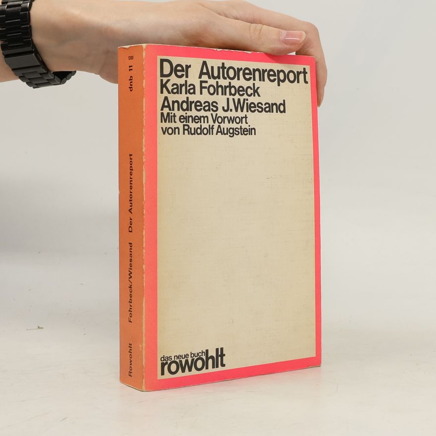 Karla Fohrbeck Der Autorenreport