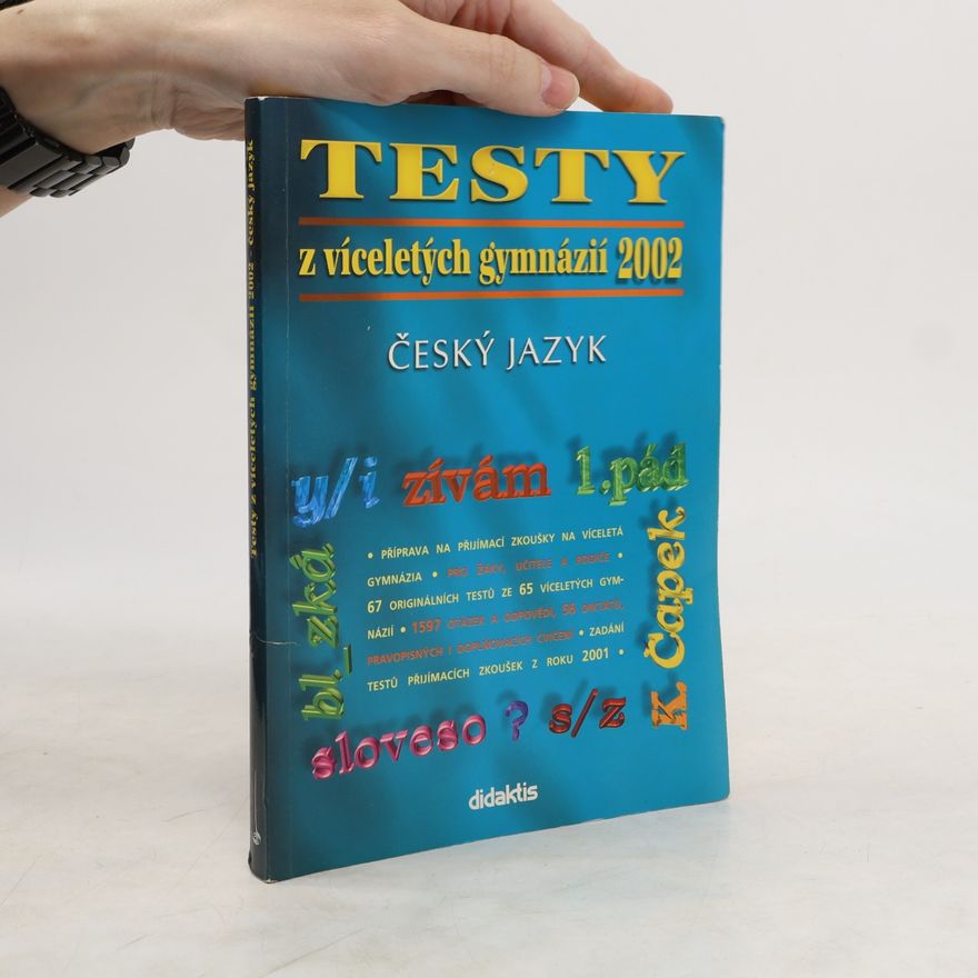 Jana Košulanová Testy z víceletých gymnázií 2002, Český jazyk