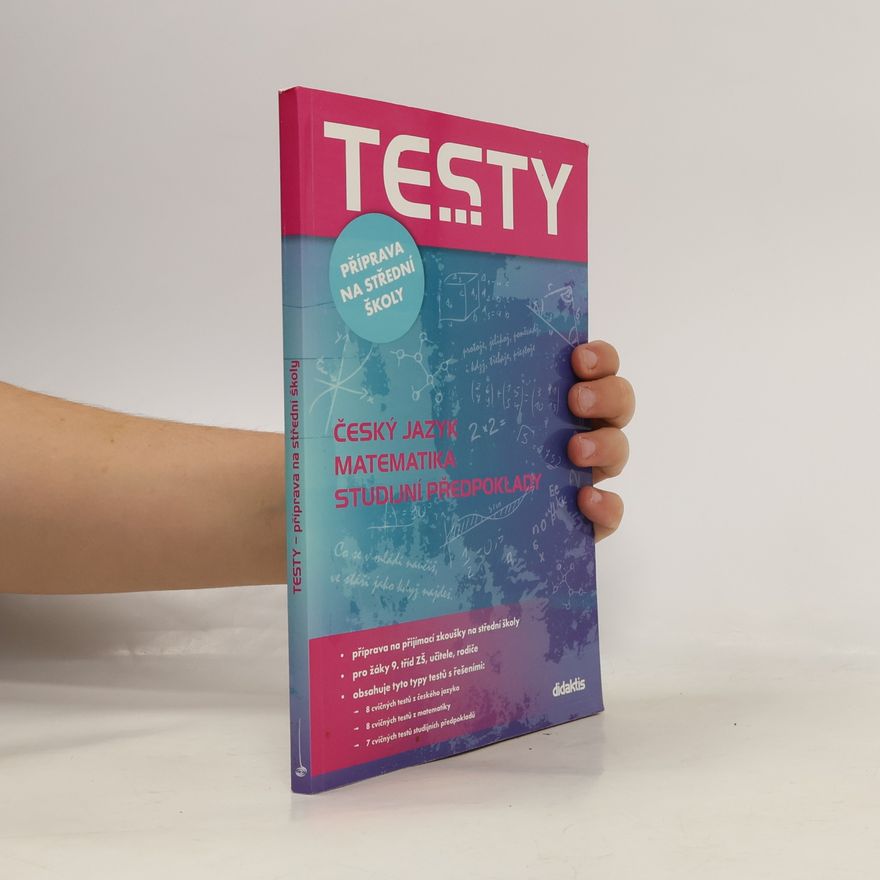 Petra Červinková Testy příprava na střední školy - Český jazyk, Matematika, Studijní předpoklady