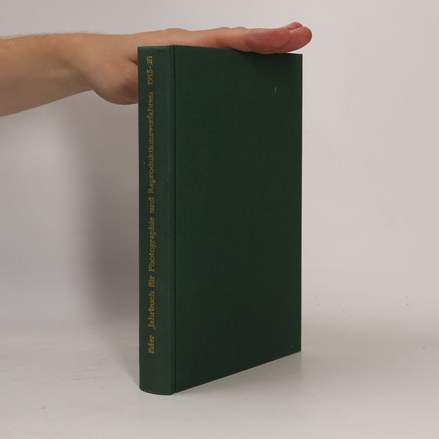 Autorenkollektiv Jahrbuch für Photographie und Reproduktionsverfahren 1915-20