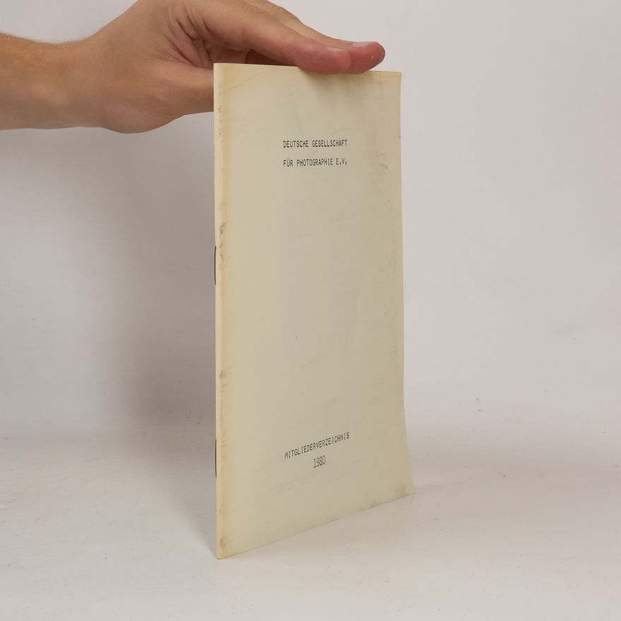 Various authors Mitgliederverzeichnis 1980