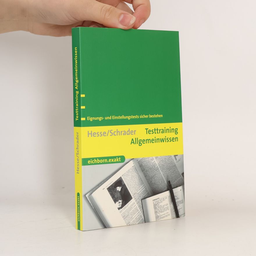 Jürgen Hesse Testtraining Allgemeinwissen