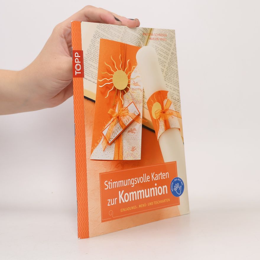 Marion Vogel Stimmungsvolle Karten zur Kommunion