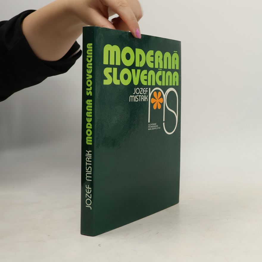 Jozef Mistrík Moderná slovenčina