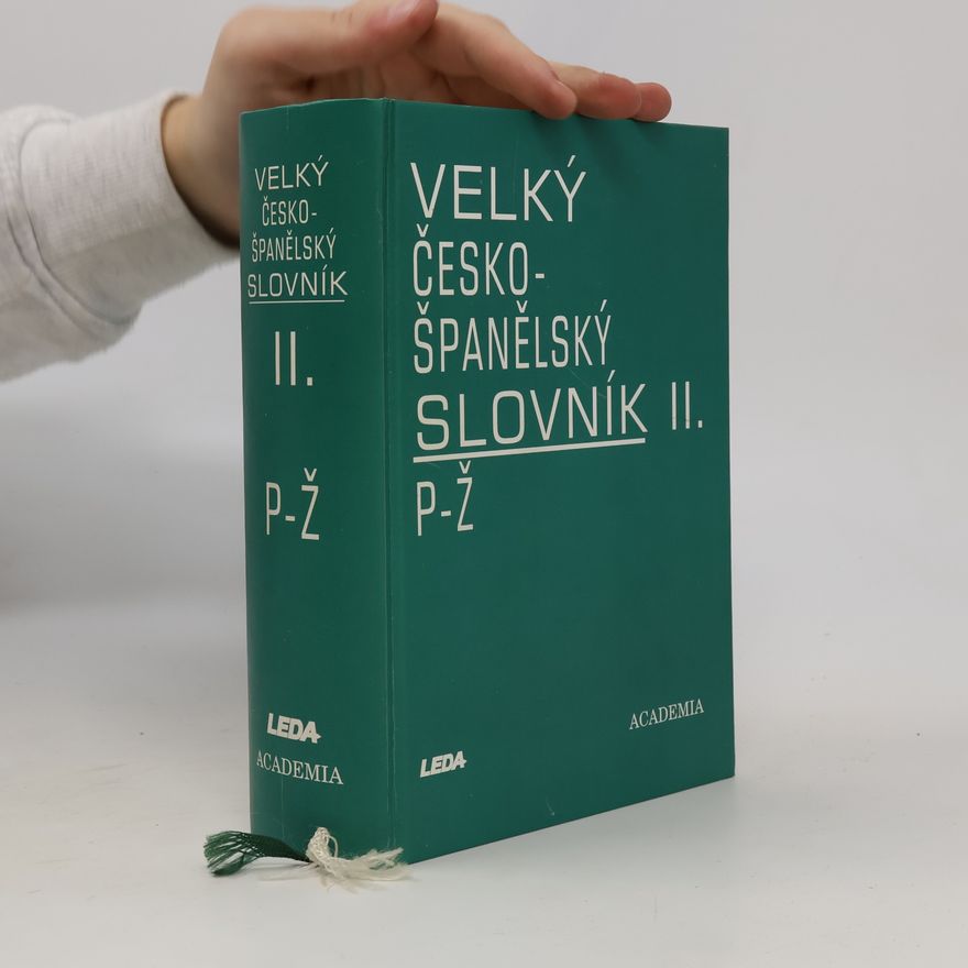 Josef Dubský Velký česko-španělský slovník. Díl 2, P-Ž