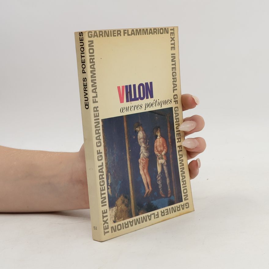 François Villon Oeuvres poétiques