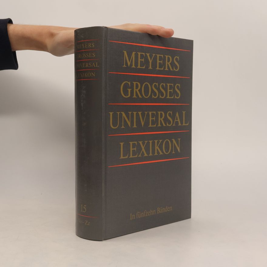 Autorenkollektiv Meyers grosses Universal-Lexikon 15 Ve-Zz