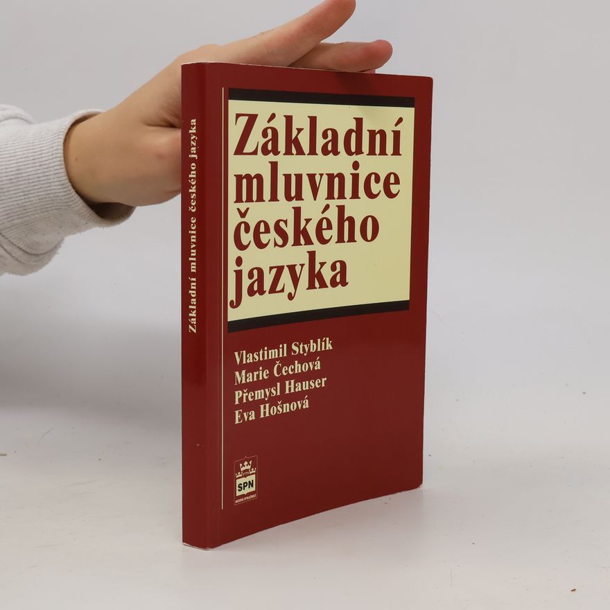 Vlastimil Styblík Základní mluvnice českého jazyka